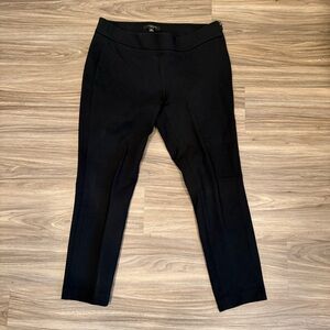 Ann Taylor Black Crop Dress Pant